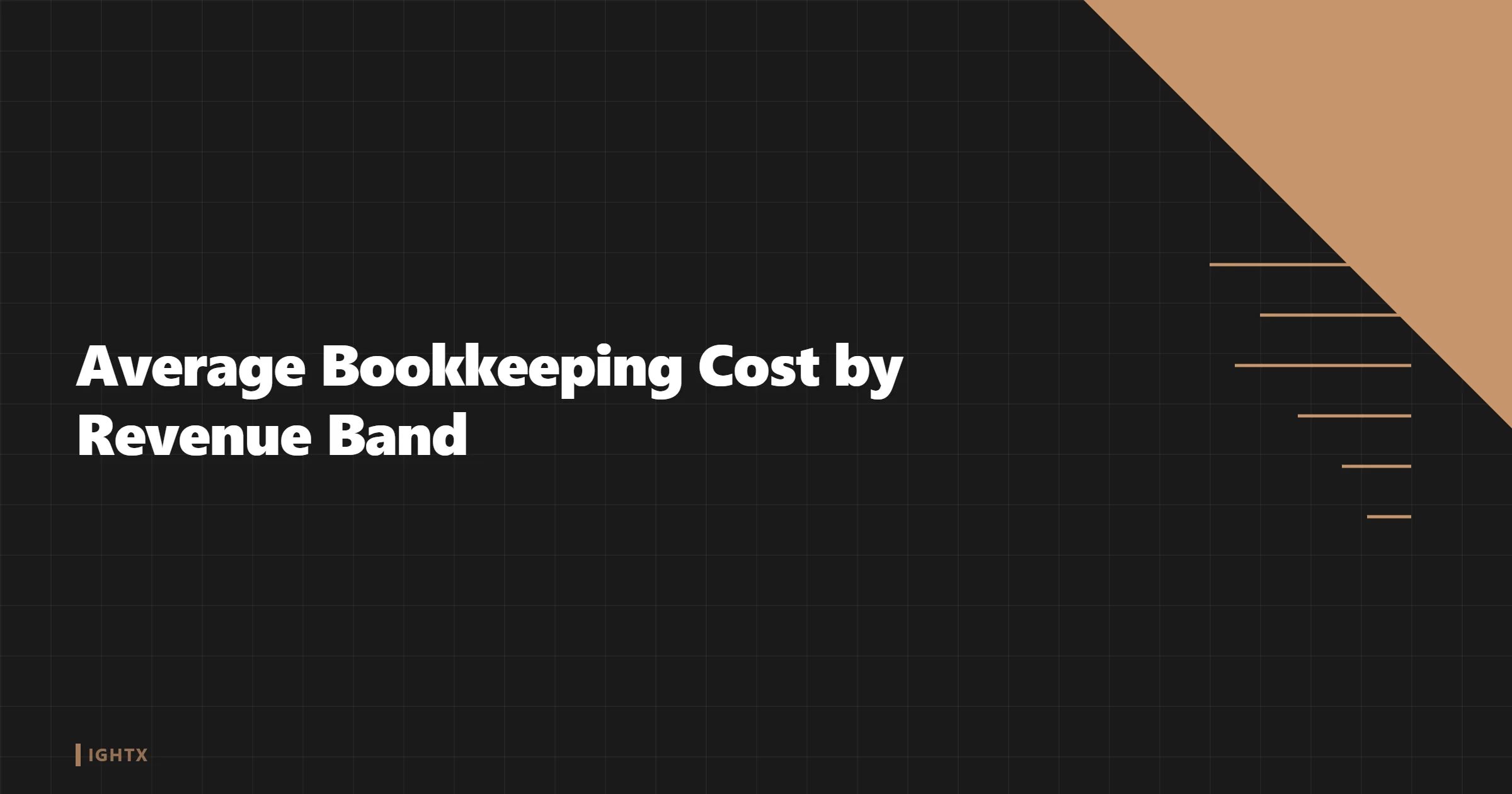 Average Ecommerce Bookkeeping Cost by Revenue: $500-$5k+/Month