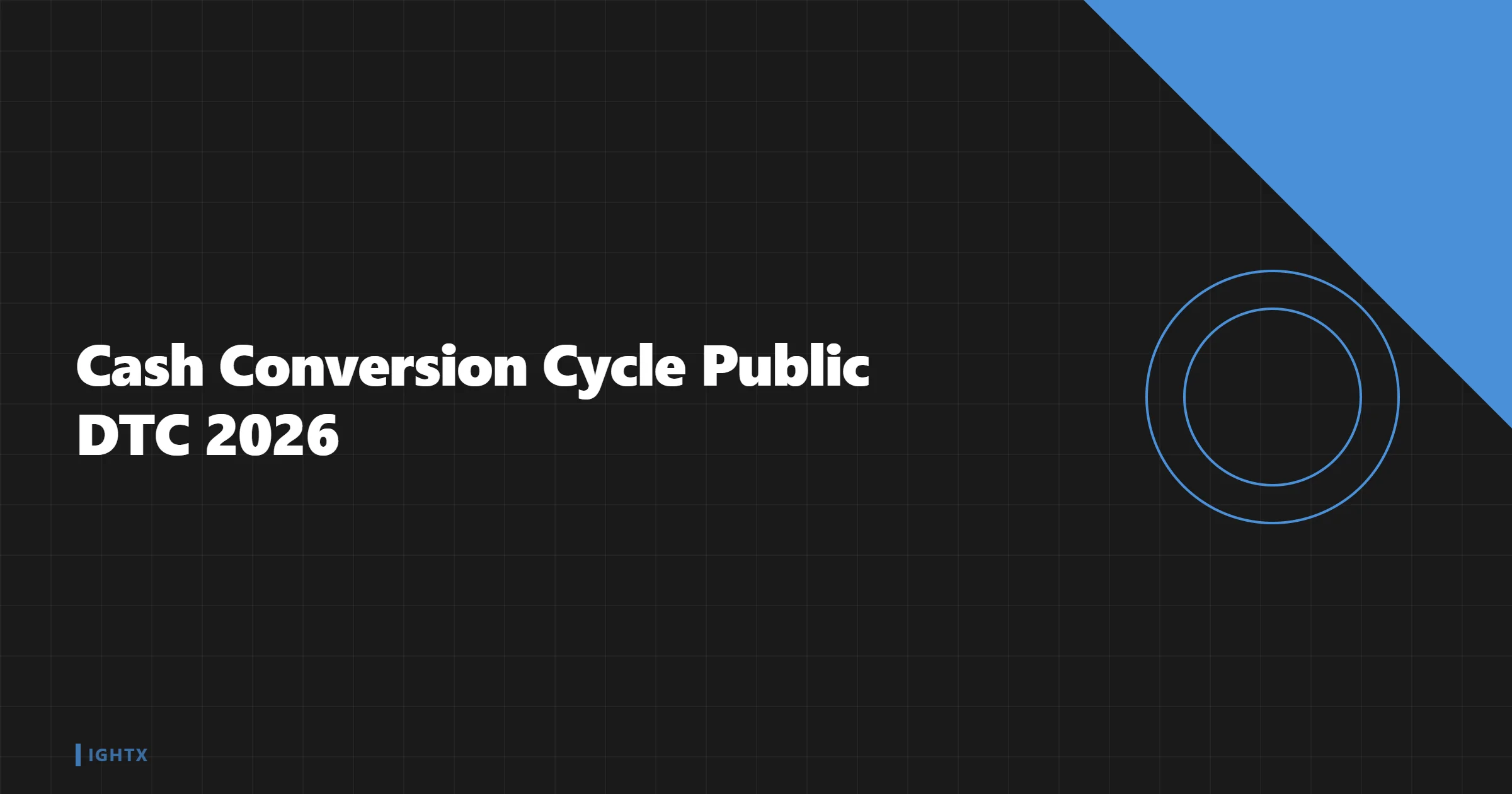 DTC Cash Conversion Cycle 2026: Why 130 Days Is the Median