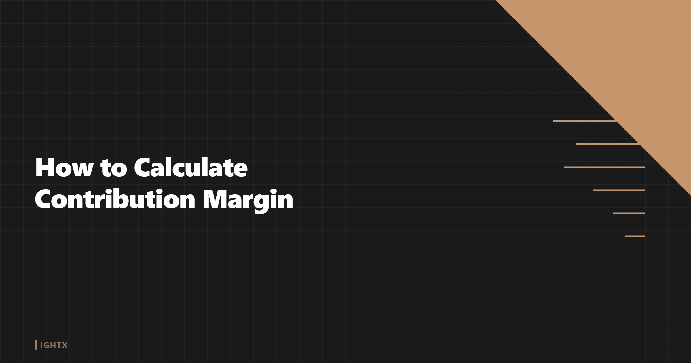 How to Calculate Contribution Margin (Formula, the CM1/CM2/CM3 Ladder for DTC Brands, and a Calculator)