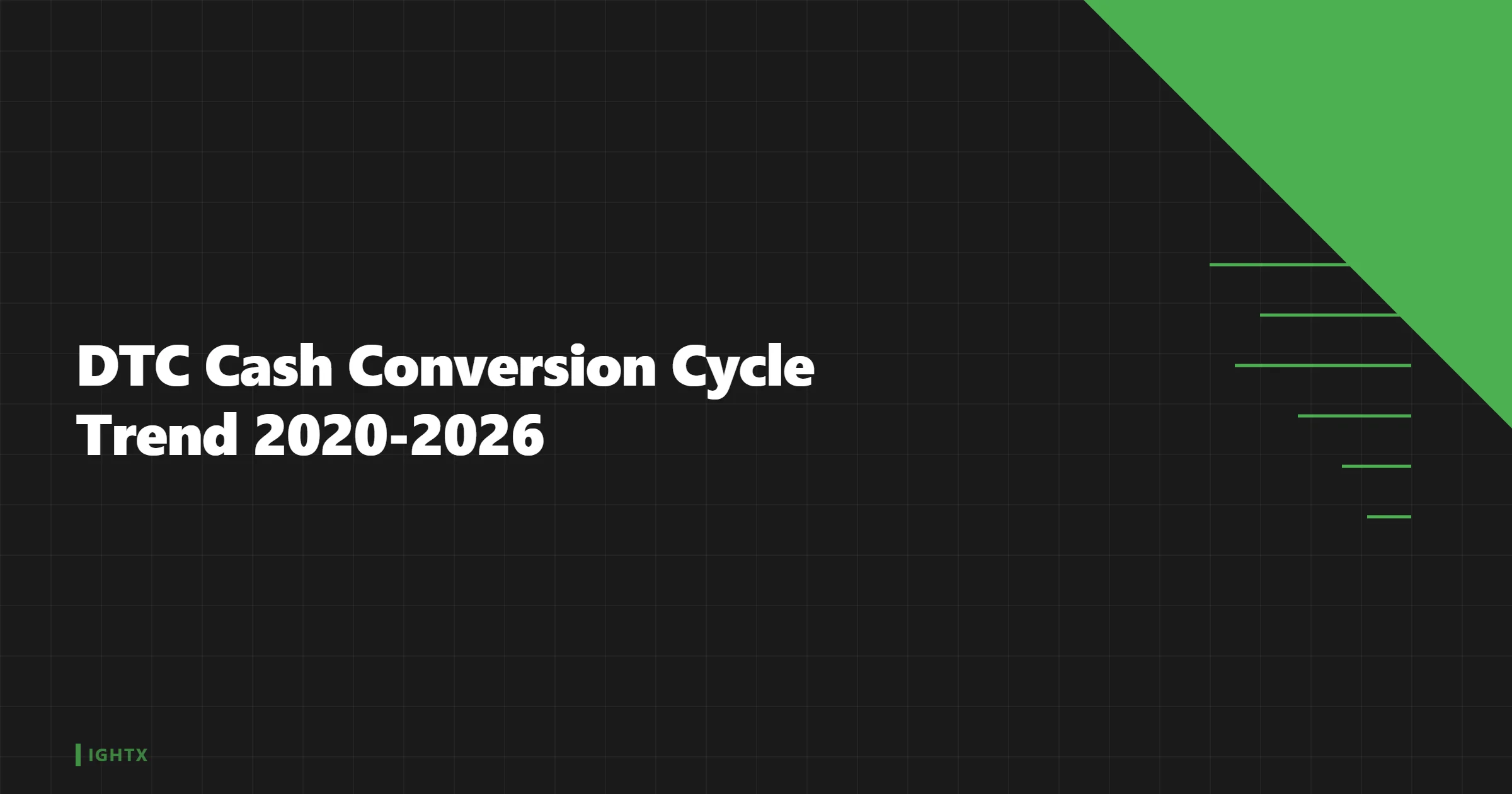 DTC Cash Conversion Cycle Trend 2020-2026