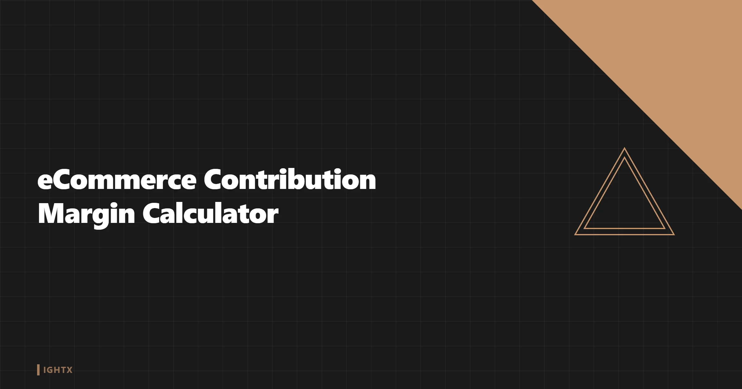eCommerce Contribution Margin: Calculator + Complete Guide