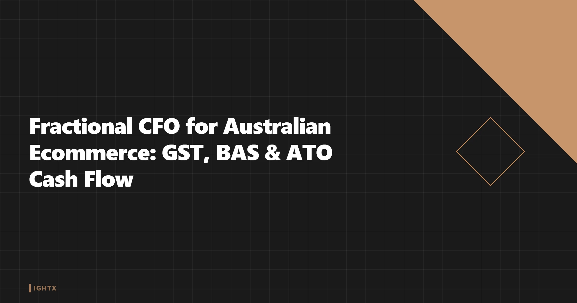 Fractional CFO for Australian Ecommerce: GST, BAS & ATO Cash Flow