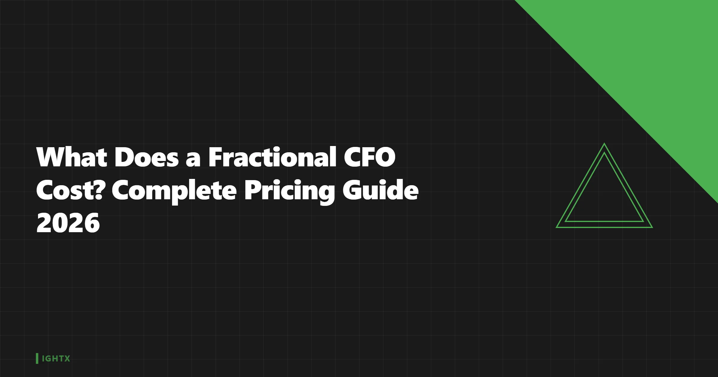 Fractional CFO Cost 2026: $3k-$12k/Month Pricing Guide