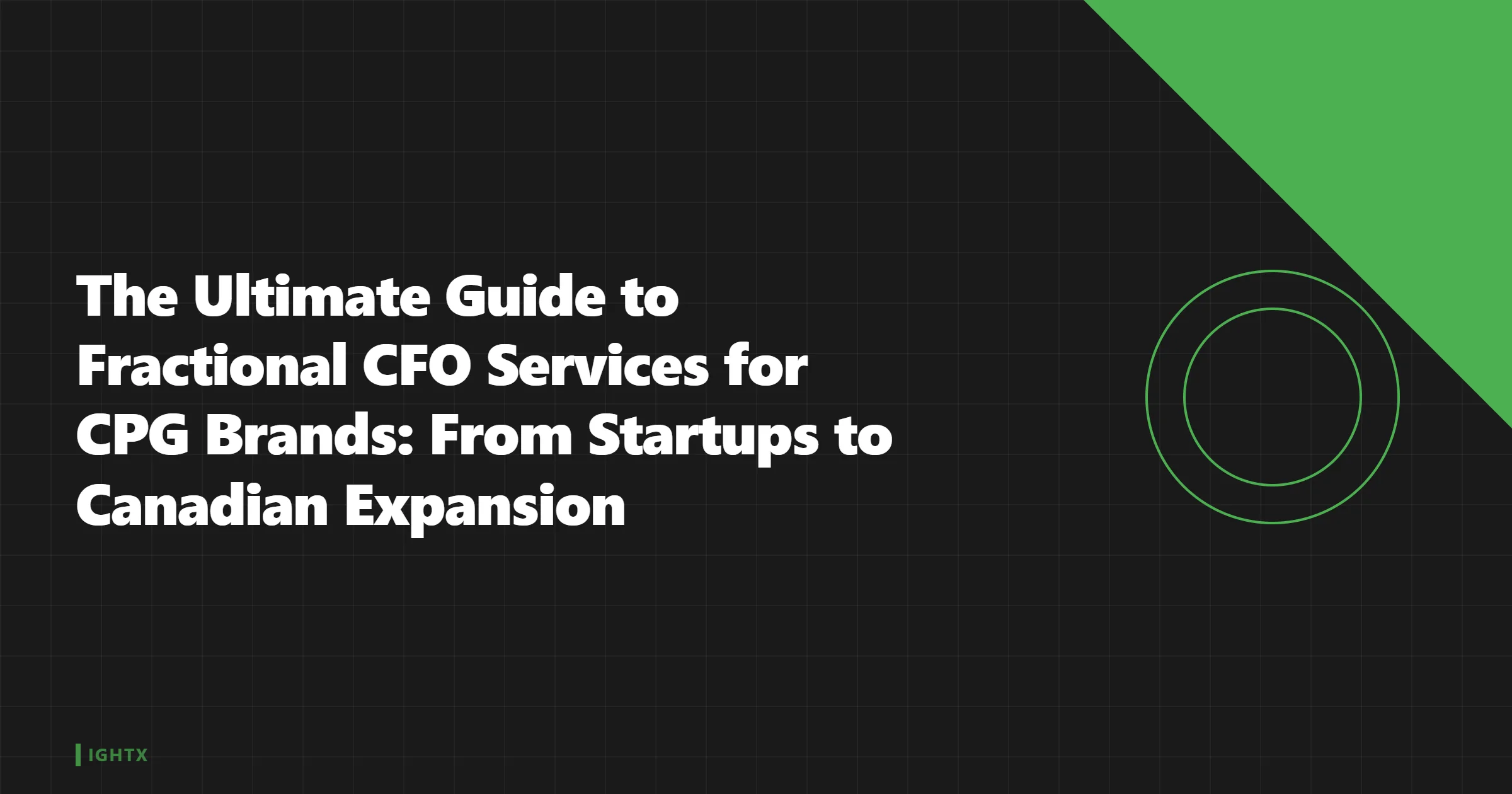 Fractional CFO Services for CPG Brands in Canada 2026: Full Guide