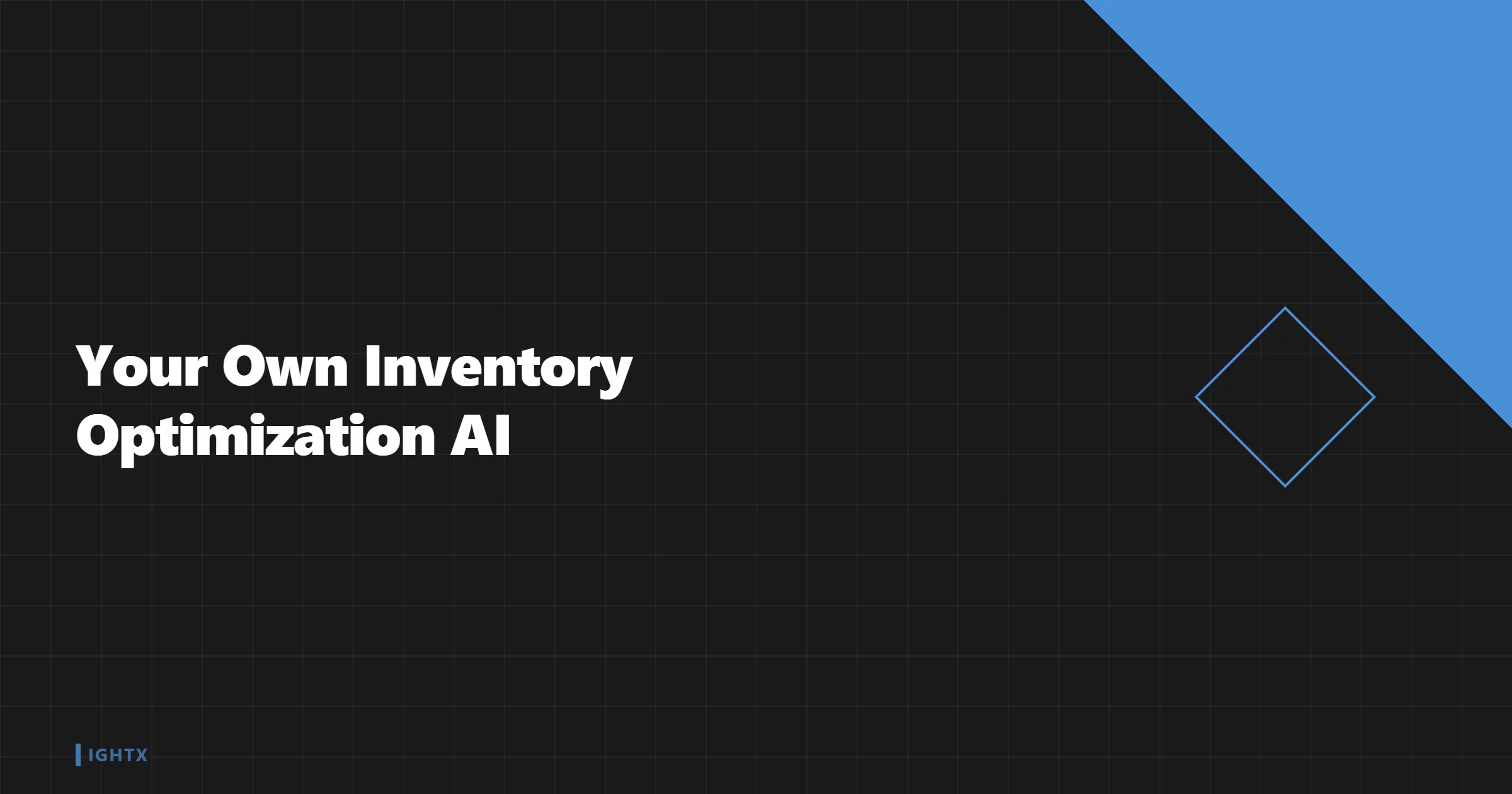 Your Own Inventory Optimization AI — Free