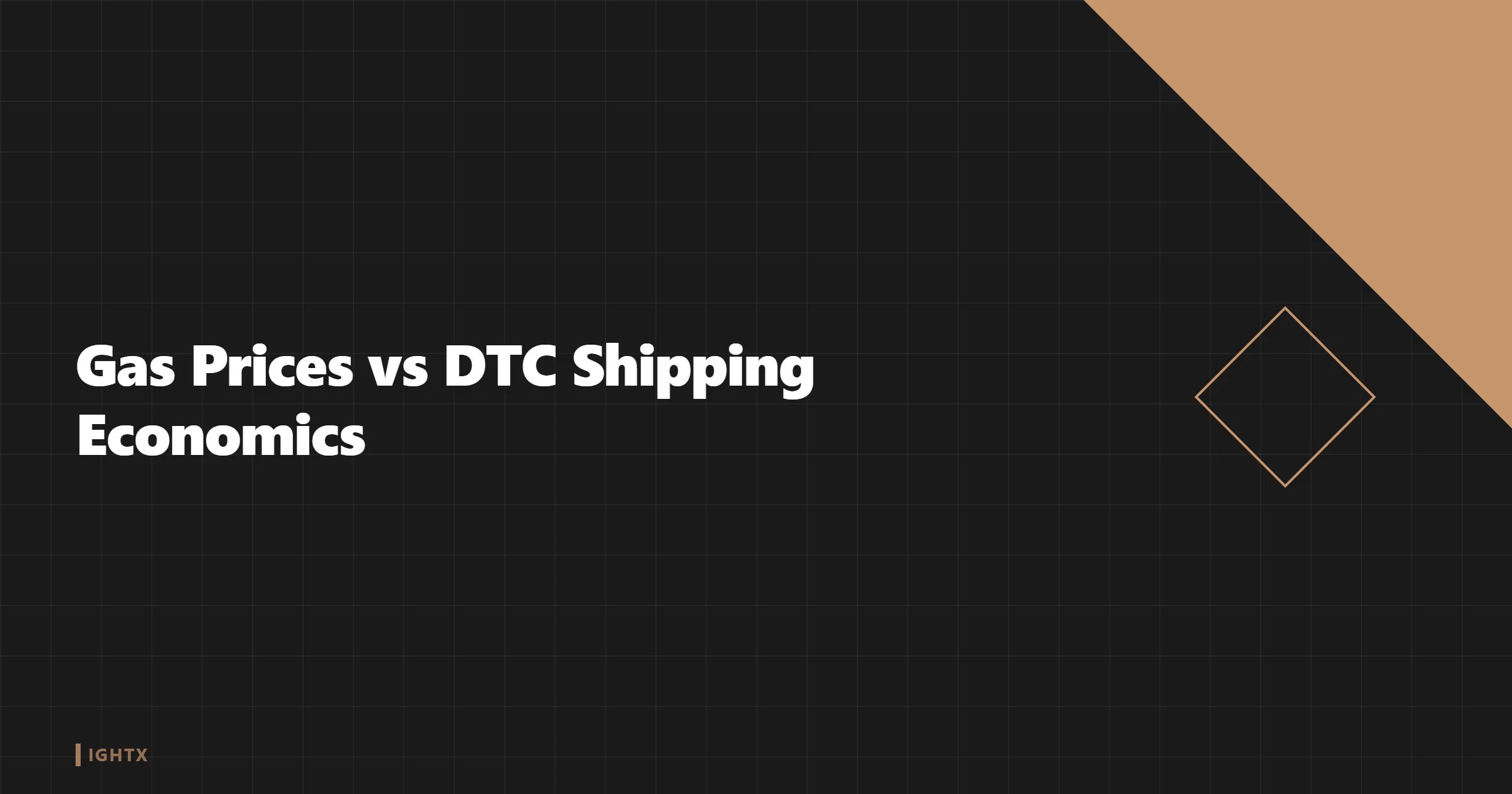 Gas Prices Up $1/Gallon — What That Costs DTC Brands in Shipping 2026