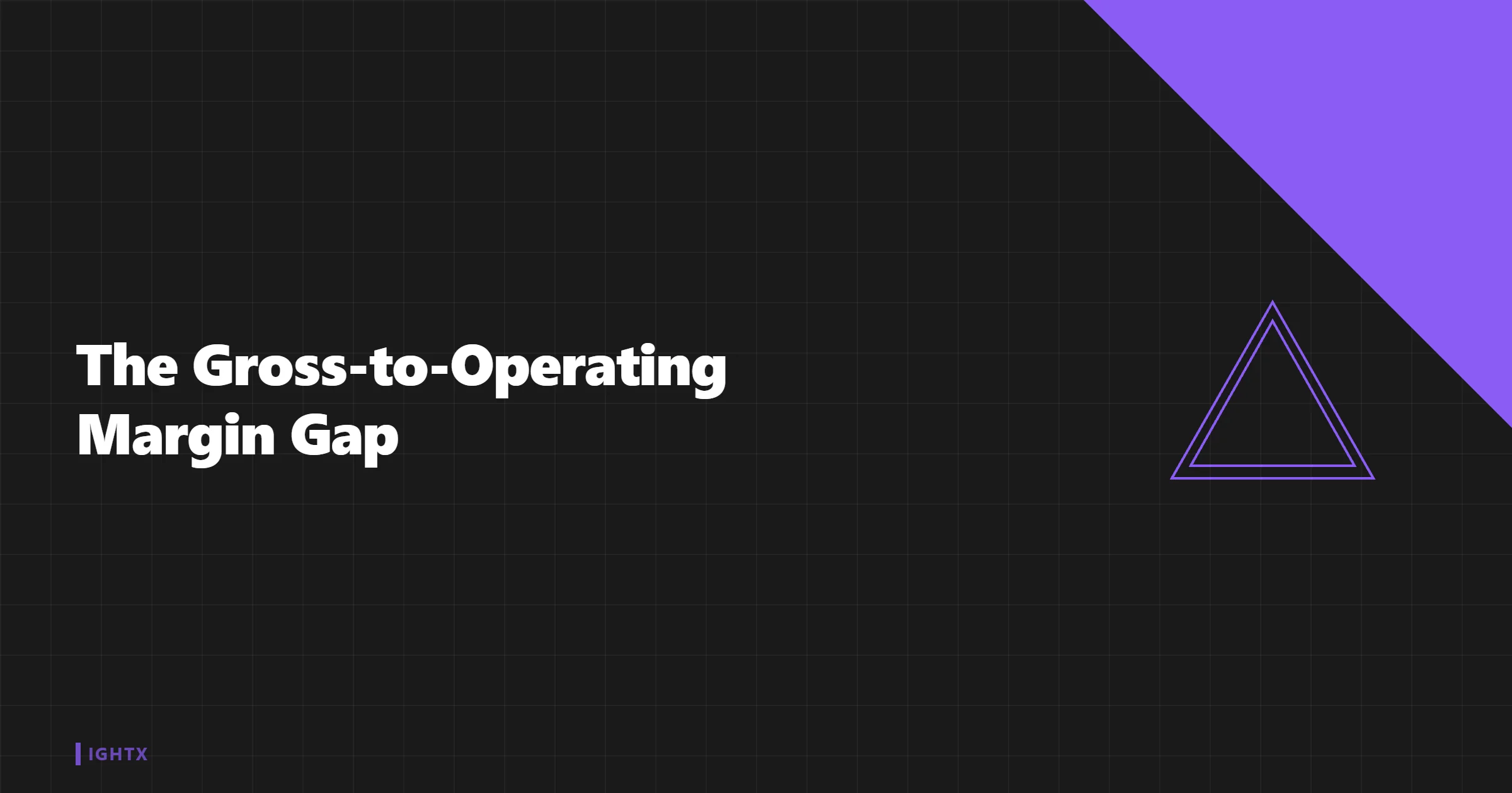 Gross-to-Operating Margin Gap: Public DTC 2026