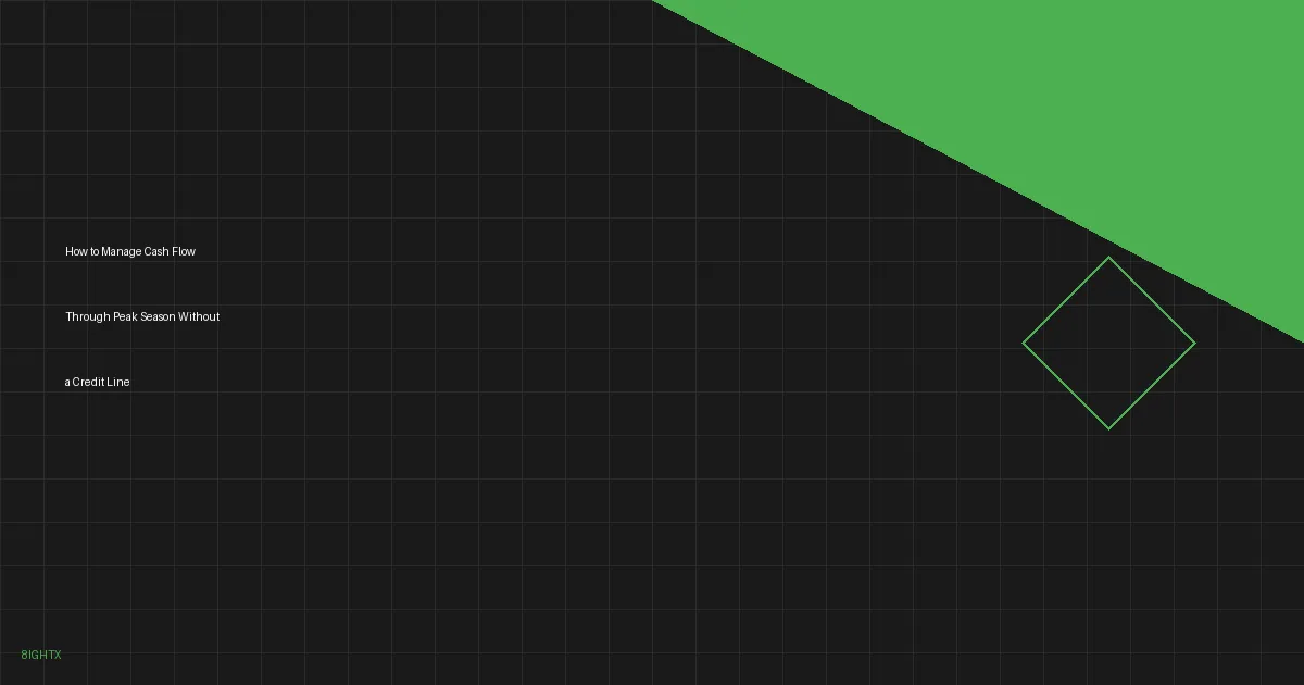 Ecommerce Peak Season Cash Flow 2026: How to Survive Without a Credit Line