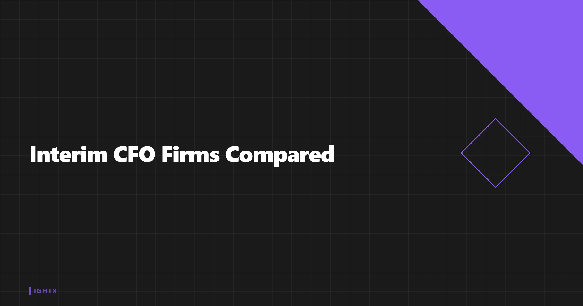 Robert Half vs BluWave vs PwC: 6 Interim CFO Firms Compared 2026