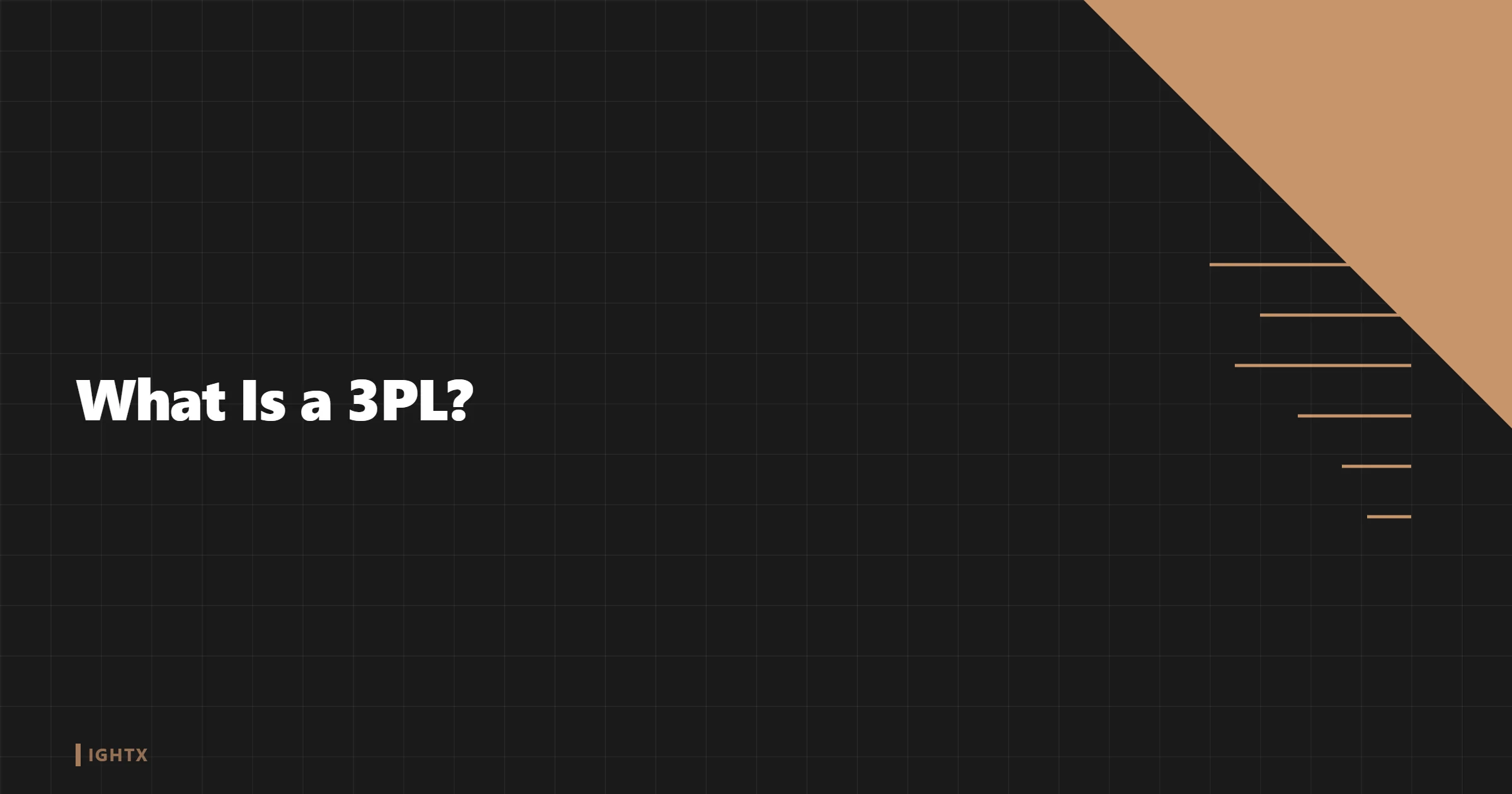 What Is a 3PL?