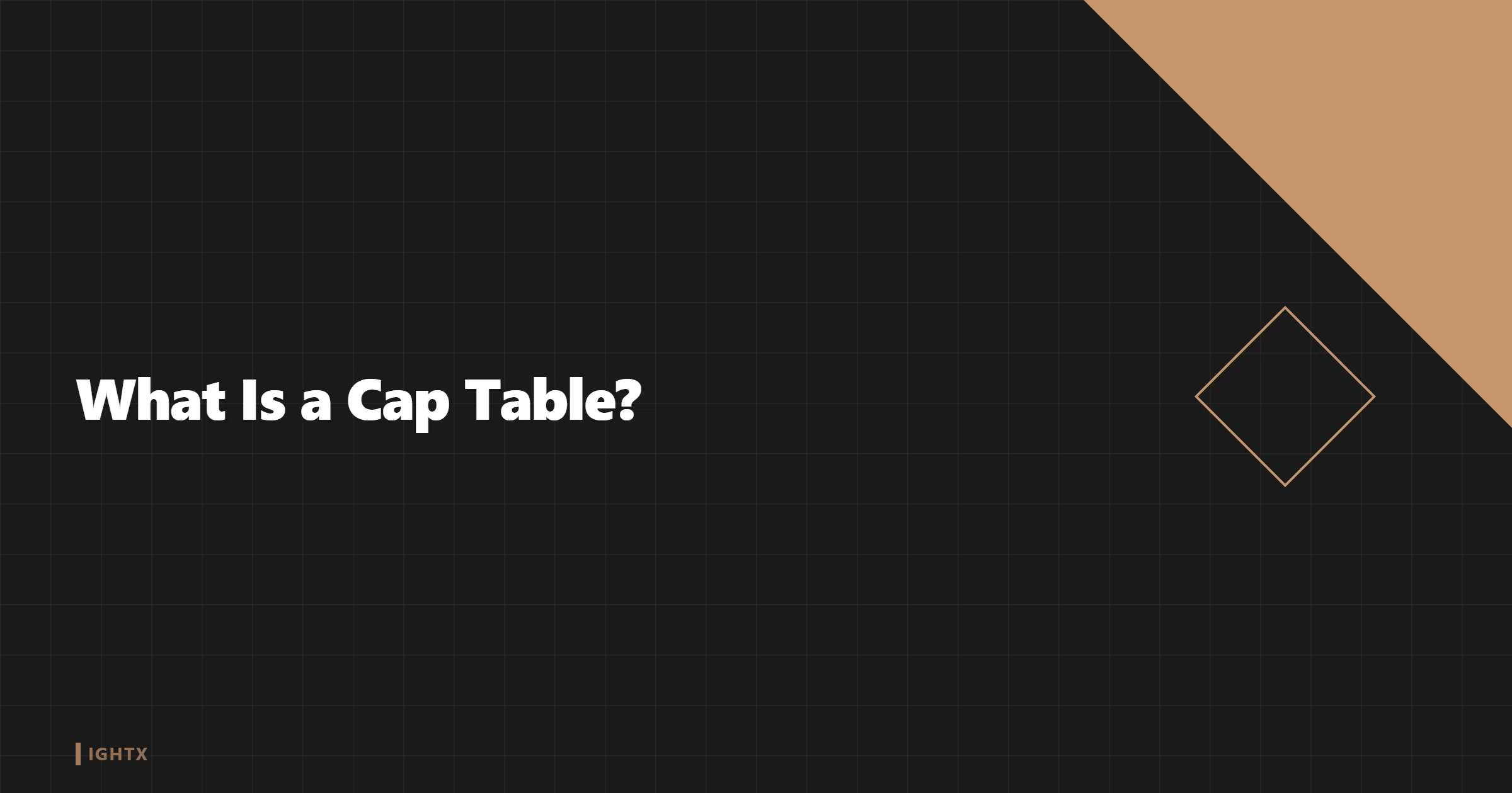 What Is a Cap Table?