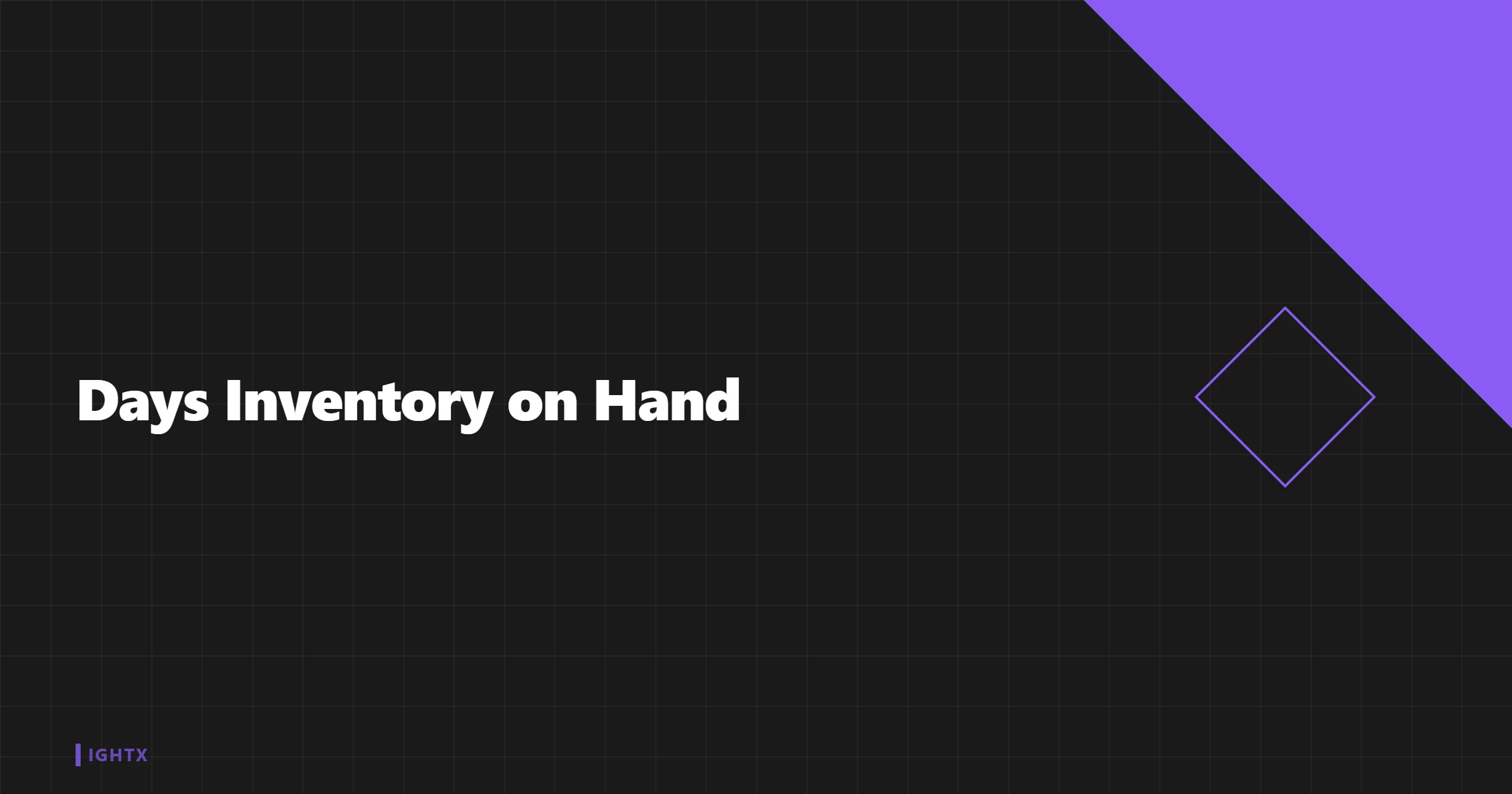 What Is Days Inventory on Hand (DIO)?