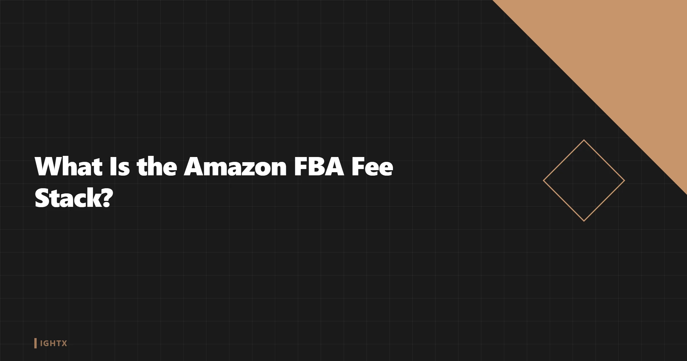 What Is the Amazon FBA Fee Stack?