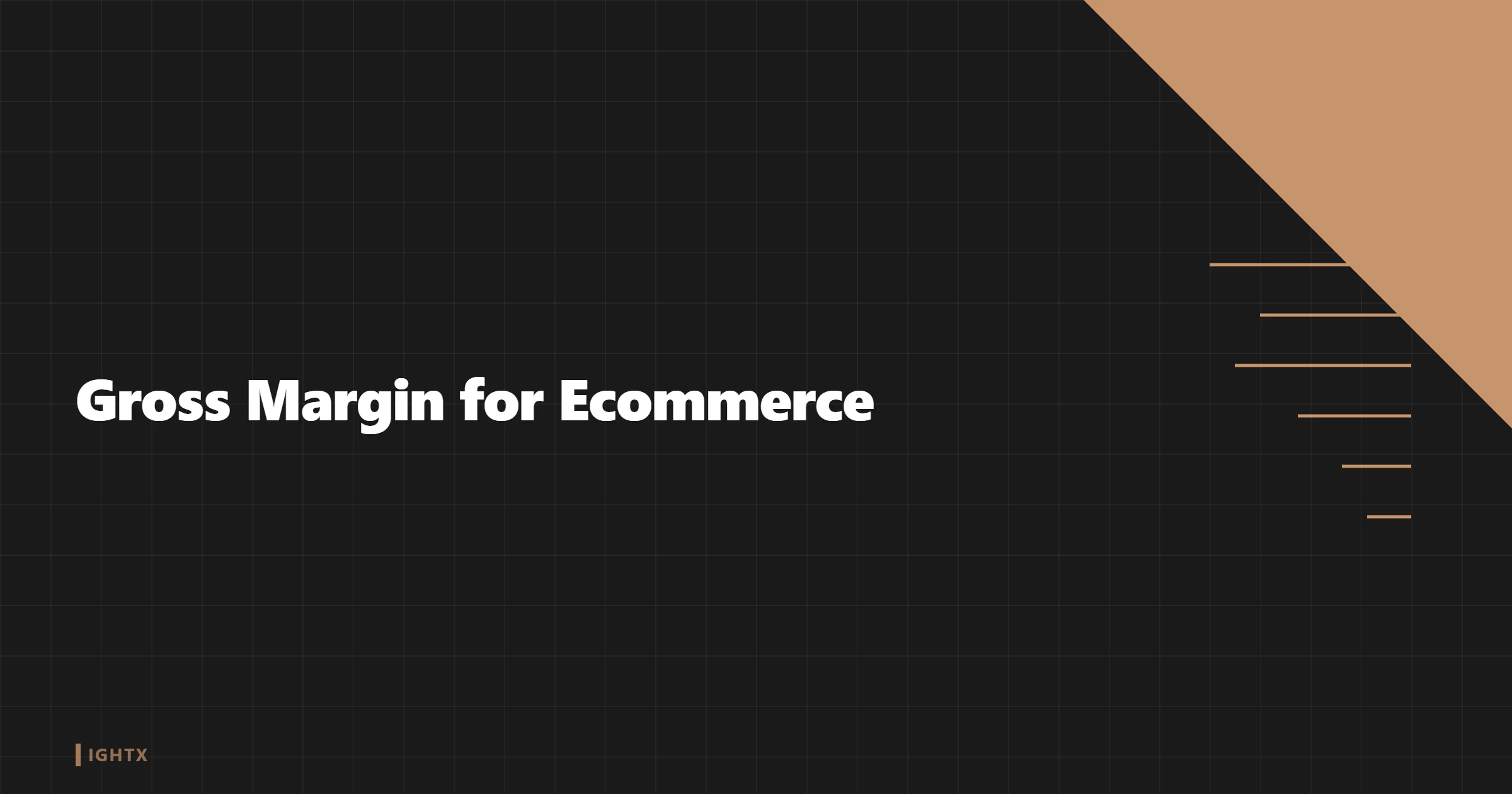 What Is Gross Margin? (eCommerce Definition)