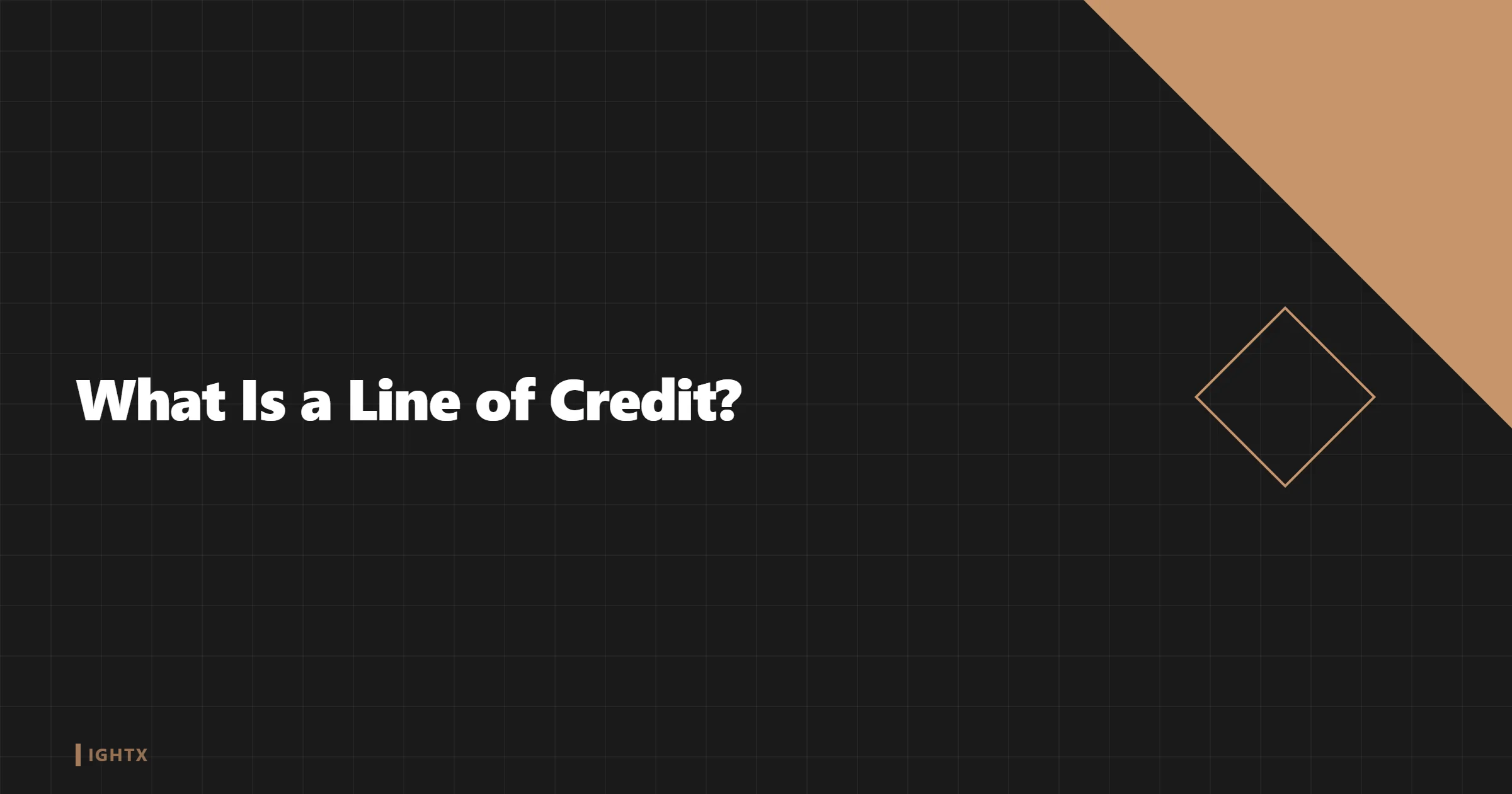 What Is a Line of Credit? (eCommerce Context)