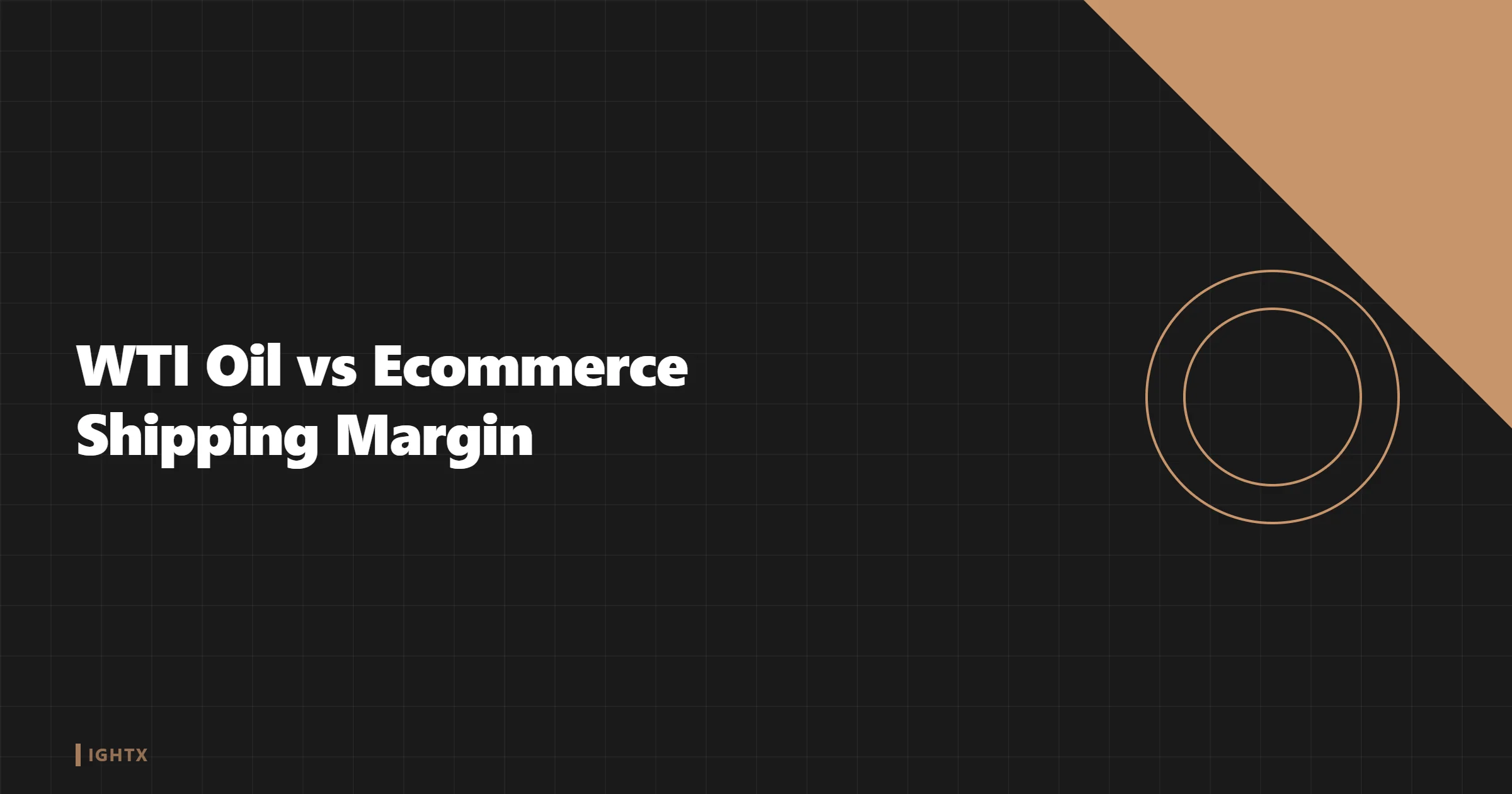 How Oil Prices Move Your DTC Shipping Margin (FedEx/UPS Math)